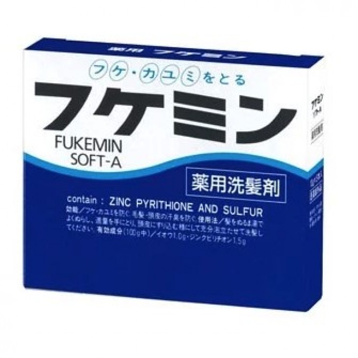 日本FUKEMIN去頭皮止痕藥用洗髮養髮劑(一盒5枝)